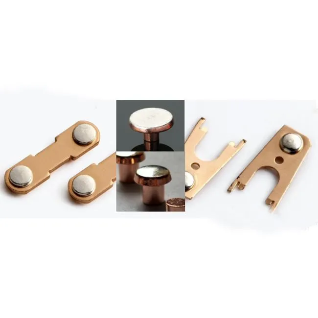 Staked Contact Assemblies